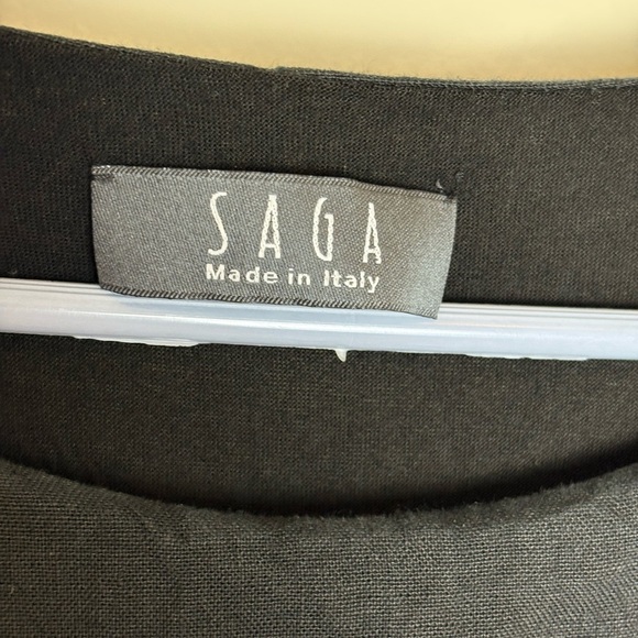 bryn Walker Black Long Sleeve Dress - Picture 4 of 9